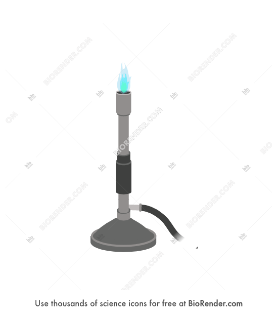 BioRender Bunsen burner